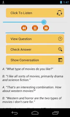 ListenEnglishWithFullAudio android App screenshot 4